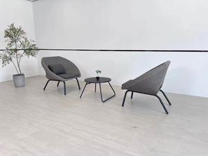 YILIN fábrica al por mayor moderno para todo tipo de clima ratán jardín muebles al aire libre conjunto - Product Image 4
