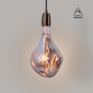 Gigante creativo <span class=keywords><strong>A220</strong></span> inteligente regulable LED globo bombilla ámbar iluminación decorativa E27 Base cuerpo de vidrio AC para iluminación decorativa - Product Image 4