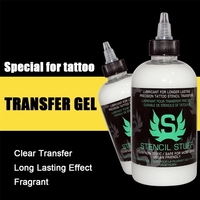 Shukr Gel Magique Professionnel pour Pochoirs de Tatouage, Solution de Transfert Thermique 30/120ML, Crème pour Accessoires d'Art Corporel