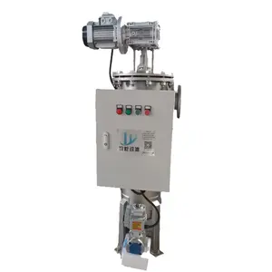 PLC Fully Automatic Industrial Water Filter Self Cleaning Filter for Circulating Water Pipeline