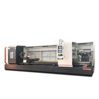 Centre d'usinage à grande diamètre de tournage CK61100, tour CNC robuste à broche unique pour pièces de type disque