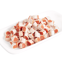 Venda por atacado de lanche de gato para gato, salmon pequeno sushi para todas as raças gato etiqueta privada