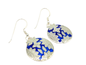 Pendientes Colgantes Hechos a Mano de Plata de Ley 925 de Alta Calidad, Joyería de Moda para Mujer, Estilo Bohemio Vintage, Proveedor Mayorista - Product Image 2