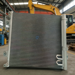Condenseur de climatisation 20Y-810-1221 20Y8101221 pour excavatrice Komatsu PC210-7 PC200-8 PC350-8, radiateur de moteur - Product Image 1