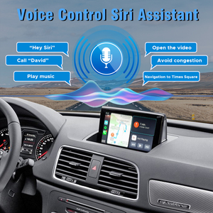 Dckloer Không Dây Carplay <span class=keywords><strong>Android</strong></span> Tự Động Cho Audi A1 Q3 Mmi 2G 3G 2014-2018 Màn Hình Ban Đầu Nâng Cấp Gương Liên Kết Điều Hướng - Product Image 5