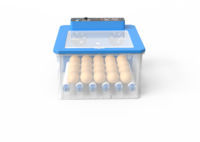 20 pièces 40 pièces petit incubateur d'œufs à taux d'éclosion élevé incubateur entièrement automatique