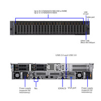 Serveur Rackable 2U PowerEdge R750 Intel Xeon avec Configurations Personnalisables CPU/RAM/SSD – Prix de Gros pour Centres de Données