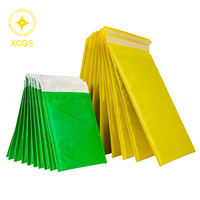 Enveloppes d'expédition en papier kraft alvéolé personnalisées, sacs à bulles rembourrés pour vêtements biodégradables, vente en gros
