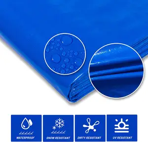 Pvc Coated Waterproof Vinyl Tarps Sheets Used 1000D Pvc Tarpaulin Truck Cover