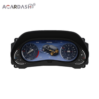 Tableau de bord numérique automobile LCD de 12,3 pouces pour Nissan Patrol Y62 de 2008 à 2022, compteur de vitesse numérique, compteur kilométrique, groupe d'instruments