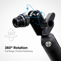BoXiang 18-Yr BSCI OEM Gaming Mic Boom Arm No-Sag Gear Lock Heavy Duty Aluminum Desk Mount untuk Twitch YouTube Live Streaming