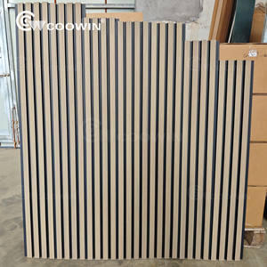 COOWINウッドプラスチック壁クラッドWPC屋外防水複合材ウッドプラスチック壁サイディングパネル - Product Image 3