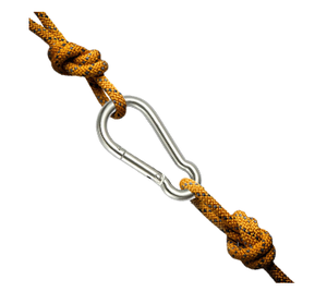 Crochets de mousqueton <span class=keywords><strong>en</strong></span> acier inoxydable 304 de haute qualité, forme de calebasse, <span class=keywords><strong>crochet</strong></span> à ressort pour l'escalade - Product Image 5