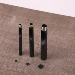 Ferramenta de perfuração oca DIY de couro de aço de alta qualidade 11pcs 1-10mm