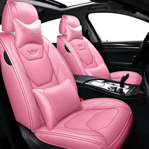 Vente chaude 2023, housses de siège de voiture universelles quatre saisons, rose girly, pour filles, pour femmes, pour Honda Crv, personnalisables - Product Image 3