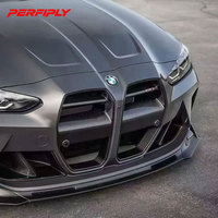 Kit de Conversión de Fibra de Carbono Estilo V para Carrocería de Automóvil, Alerón Delantero para BMW M3 M4 G80 G82 G83 2021+