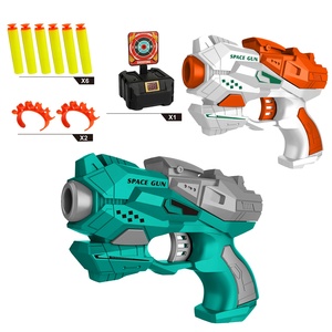 ปืนยิงลูกดอกโฟมไดโนเสาร์รุ่นใหม่จากรัสเซีย ขายดี <span class=keywords><strong>ราคา</strong></span>ถูก พร้อมลูกดอกโฟม 6 ลูก และเป้าหมายสำหรับนับคะแนน ยิงด้วยมือ ปืนอัดลม - Product Image 2