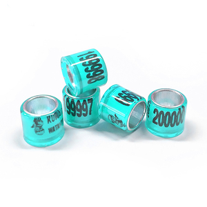 2025 Race Duif Ringen Hoge Kwaliteit Kunststof Aluminium Core Bands Met Aangepaste Inhoud Fci Leverancier - Product Image 3