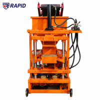 Machine à fabriquer des briques en argile RPT1-10, machine entièrement automatique pour la fabrication de blocs de terre pour la construction en zone rurale