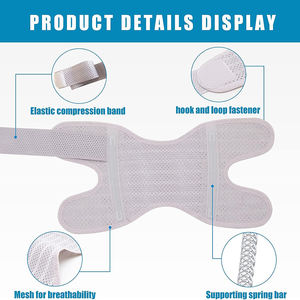 Respirável Ajustável Sports Lesões Suporte Pain Relief Side Estabilizadores Homens Mulheres Aliviar Menisco Lágrima Artrite Joelho Brace - Product Image 4