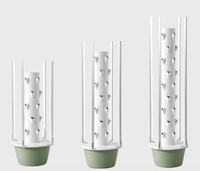 Jardinière verticale avec éclairage LED, tour hydroponique, jardinière intelligente pour légumes, colonne de culture, équipement de culture sans sol
