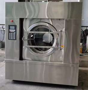 Lavadora y Secadora Industrial de Ropa de 15 o 20 kg, Adecuada para Lavanderías de Hoteles, Escuelas, Lavadora Industrial para - Product Image 1