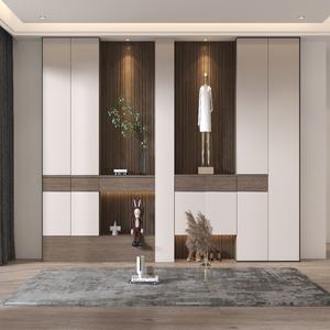 Bibliothèque en bois, <span class=keywords><strong>cloison</strong></span> <span class=keywords><strong>de</strong></span> séparation, armoire <span class=keywords><strong>de</strong></span> séparation, étagère à livres avec compartiments ouverts, unité <span class=keywords><strong>de</strong></span> rangement autoportante, armoire <span class=keywords><strong>de</strong></span> rangement - Product Image 6