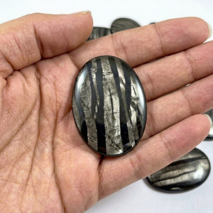 Envío Rápido, Cabujón de Hiperstena Natural de Gran Tamaño, Piedra con Reverso Plano, Gema Suelta de Diseño, Suministro de Gemas, Cabujón de Hiperstena al por Mayor - Product Image 1
