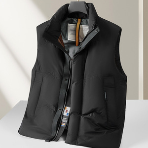 Gilet Formale da Uomo Trendy Autunno Inverno 2025 in Cashmere e Piumino d'Anatra 90% Caldo con Scollo a V Senza Maniche - Product Image 6