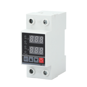 อุปกรณ์ป้องกันไฟเกินและไฟตกแบบปรับได้ 40A 63A 220V ติดตั้งบนราง Din พร้อมรีเลย์ป้องกันกระแสเกิน - Product Image 6