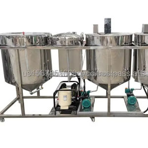 Petite machine de raffinerie de pétrole d'acier inoxydable d'atelier de faible capacité - Product Image 5