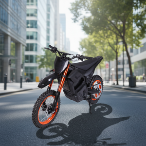 Motocicletta Elettrica Sportiva Off-Road con Doppia Sospensione, Motore Centrale Brushless 2200W 48V, Alta Velocità, per Adulti - Spedizione da Magazzino USA - Product Image 1