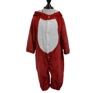 Grosir Desain Baru Harga Murah Uniseks Rubah Merah Natal Lucu Kostum Bayi untuk Anak-anak