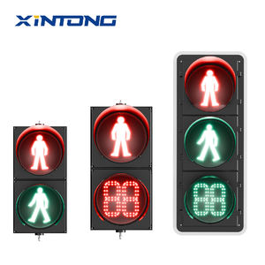 Светодиодный светофор 200 мм, оптимальный для пешеходных переходов - Product Image 1