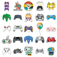 100pcs Vente Chaude Mignon Dessin Animé Autocollants Étanche Décoratif Vélo Bagages Graffiti Gamepad Autocollants