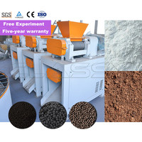 Granulés d'engrais de nitrate d'ammonium d'acide humique équipement de production ligne granulateur à rouleaux d'engrais faisant la machine