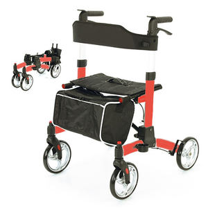 HCT-9291 Bestseller Aluminium Leichtgewicht-Gehhilfe und Rehabilitations-Rollator Faltbar für Senioren - Product Image 1