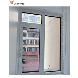 Durable Thermal Insulation Casement <strong>Window</strong> Swing Open PVC Tinted Glass for Home Courtyard Export Standard Packing - Product Image 2