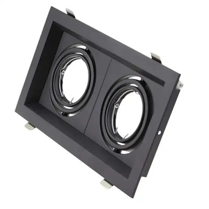 Marco de techo integrado cuadrado <span class=keywords><strong>MR16</strong></span> Soporte de accesorios halógenos <span class=keywords><strong>Foco</strong></span> GU10 Marco LED Down Light - Product Image 1