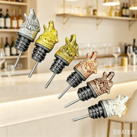 Verseur de vin et de liqueur de luxe en acier inoxydable avec bec verseur rapide pour bar, fête, accessoires de bar, ustensile de bar en métal