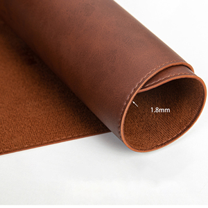 High-End Retro Xxl <b>Mouse</b> <b>Pad</b> Waterproof <b>Custom</b> Crazy Horse Leather <b>Mouse</b> <b>Pad</b> Double Sided Desk Mat for Office - Product Image 3