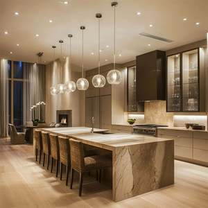 Mueble de Cocina Compacto RTA de Acero Inoxidable, Isla para Espacios Pequeños con Fregadero, Combinación de Armario de Pared - Product Image 3