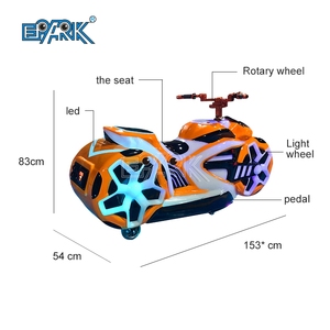 Amusement Park Rides Voiture tamponneuse électrique à batterie d'extérieur Voitures tamponneuses pour enfants - Product Image 5