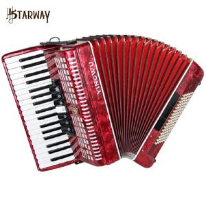 Accordéon à 37 touches et 96 basses, modèle Yw-871, lignes lisses et toucher confortable - Product Image 1