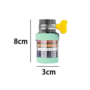 Depuratore d'Acqua Universale Staccabile e Lavabile per <span class=keywords><strong>Doccia</strong></span>, Filtro per Rubinetto da Cucina, Funzionamento Automatico, per Bagno e Uso Domestico - Product Image 2