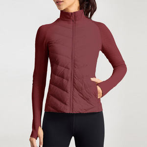 Veste coupe-vent pour femmes de haute qualité, 90% <span class=keywords><strong>duvet</strong></span> <span class=keywords><strong>d</strong></span>'<span class=keywords><strong>oie</strong></span>, légère, sans couture, logo personnalisé, veste <span class=keywords><strong>d</strong></span>'équitation coupe-vent pour femmes - Product Image 3