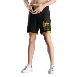 Shorts de MMA, BJJ et Boxe 2-en-1, design hybride, coupe haute fendue pour une mobilité maximale, tissu léger et anti-transpiration pour les arts martiaux - Product Image 2