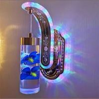 Lampe murale moderne en acrylique avec fleurs séchées, nouvelle conception, vente en gros du fabricant, lampe murale petite et tendance