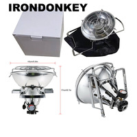 IRONDONKEY 1000W extérieur Portable chauffage au gaz automatique push-to-allumage hiver Camping tente chauffage intégré chauffage