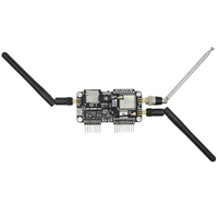 Carte mère PCBA 3-en-1 pour Flipper Zero, module WiFi 2.4G à gain élevé, stockage SD, test de communication DIY